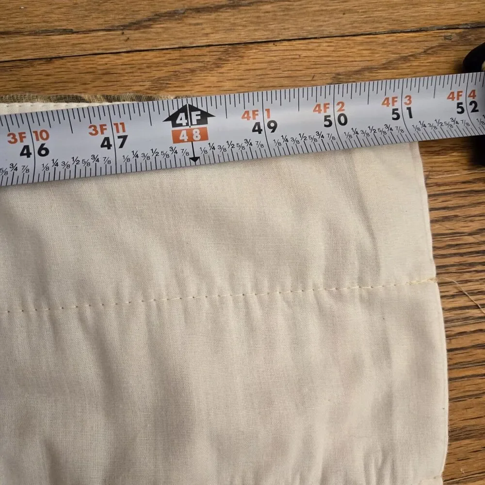 Waverly Imperial Dress Cream Red Floral Striped Valance‎ 51”